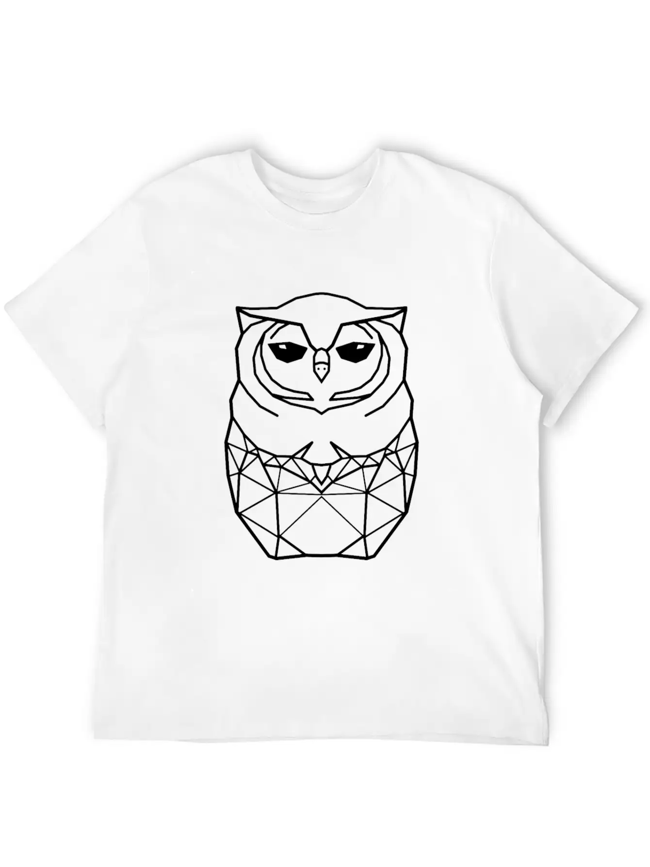Black Owl Casual Graphic T-Shirt – Simple And Comfortable Daily Wear