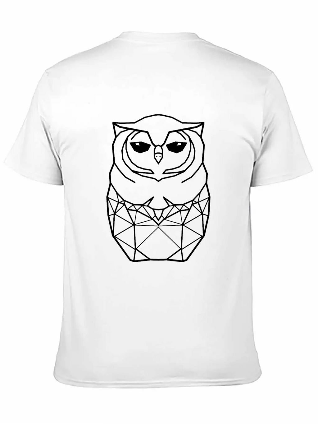 Black Owl Casual Graphic T-Shirt – Simple And Comfortable Daily Wear