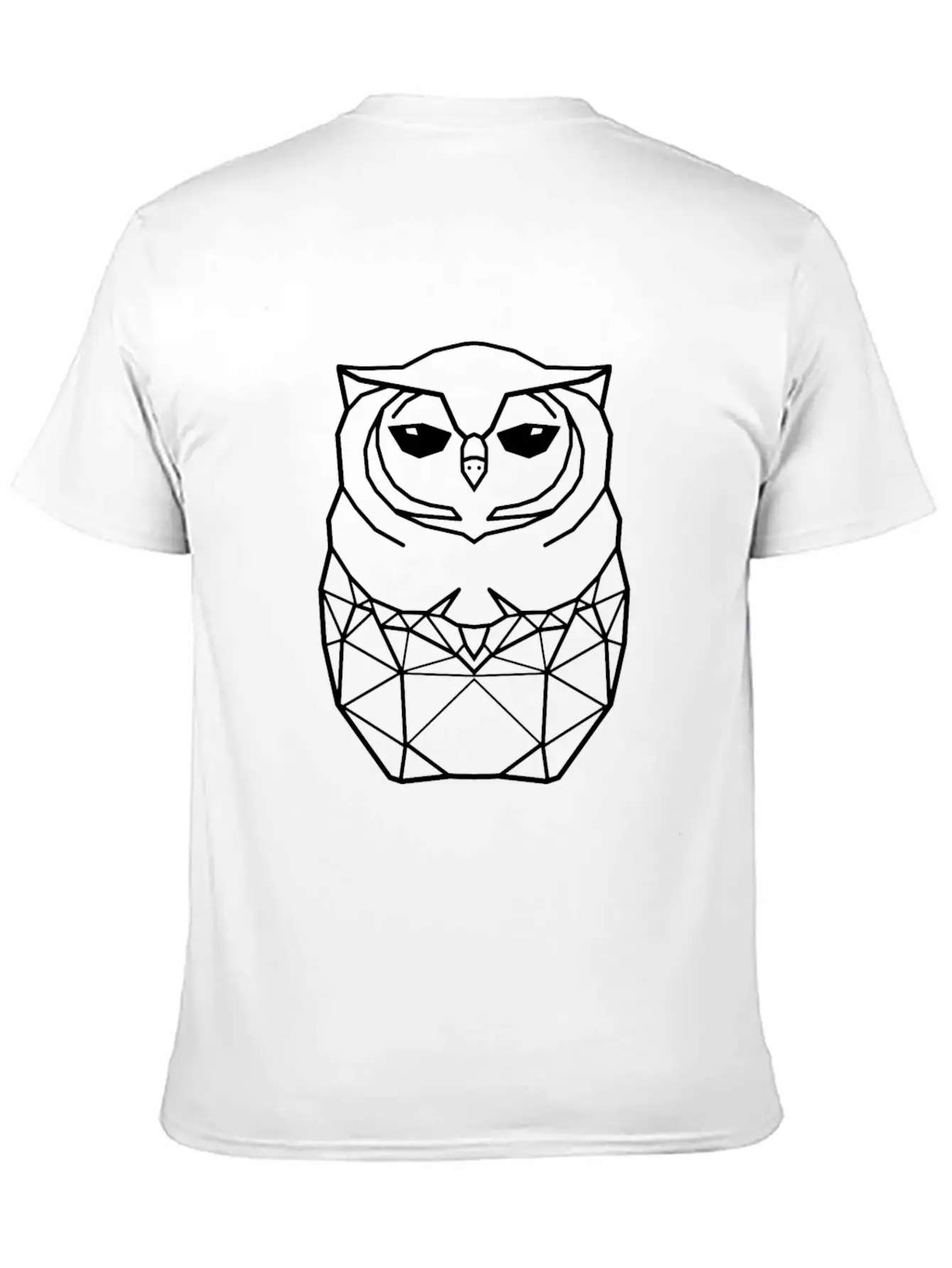 Black Owl Casual Graphic T-Shirt – Simple And Comfortable Daily Wear