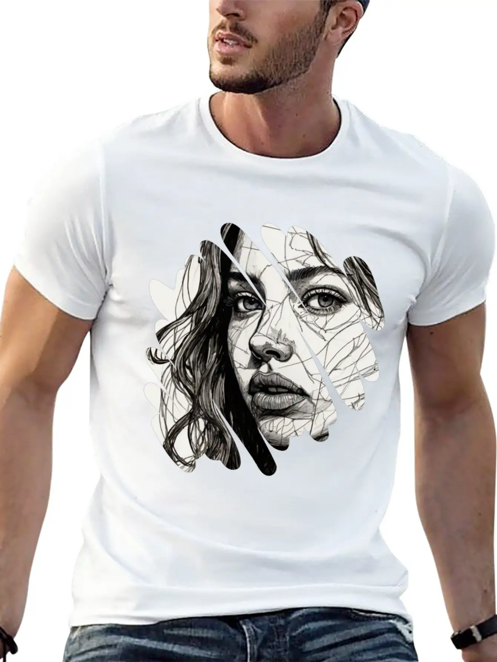 Black Typographic Self Care Classic Fit Graphic Tee For Daily Comfort – Unisex Cotton Shirt