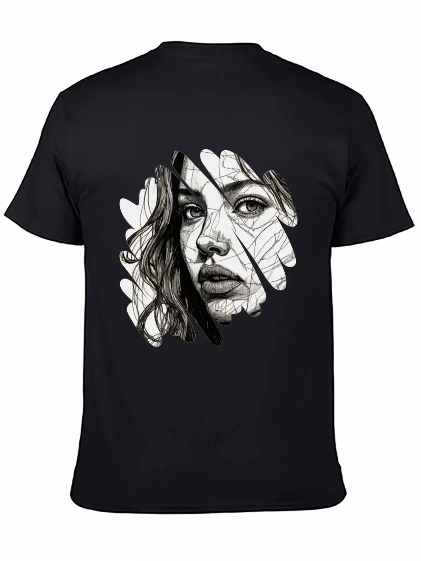 Black Typographic Self Care Unisex Short Sleeve Soft Cotton T-Shirt – Casual Everyday Wear