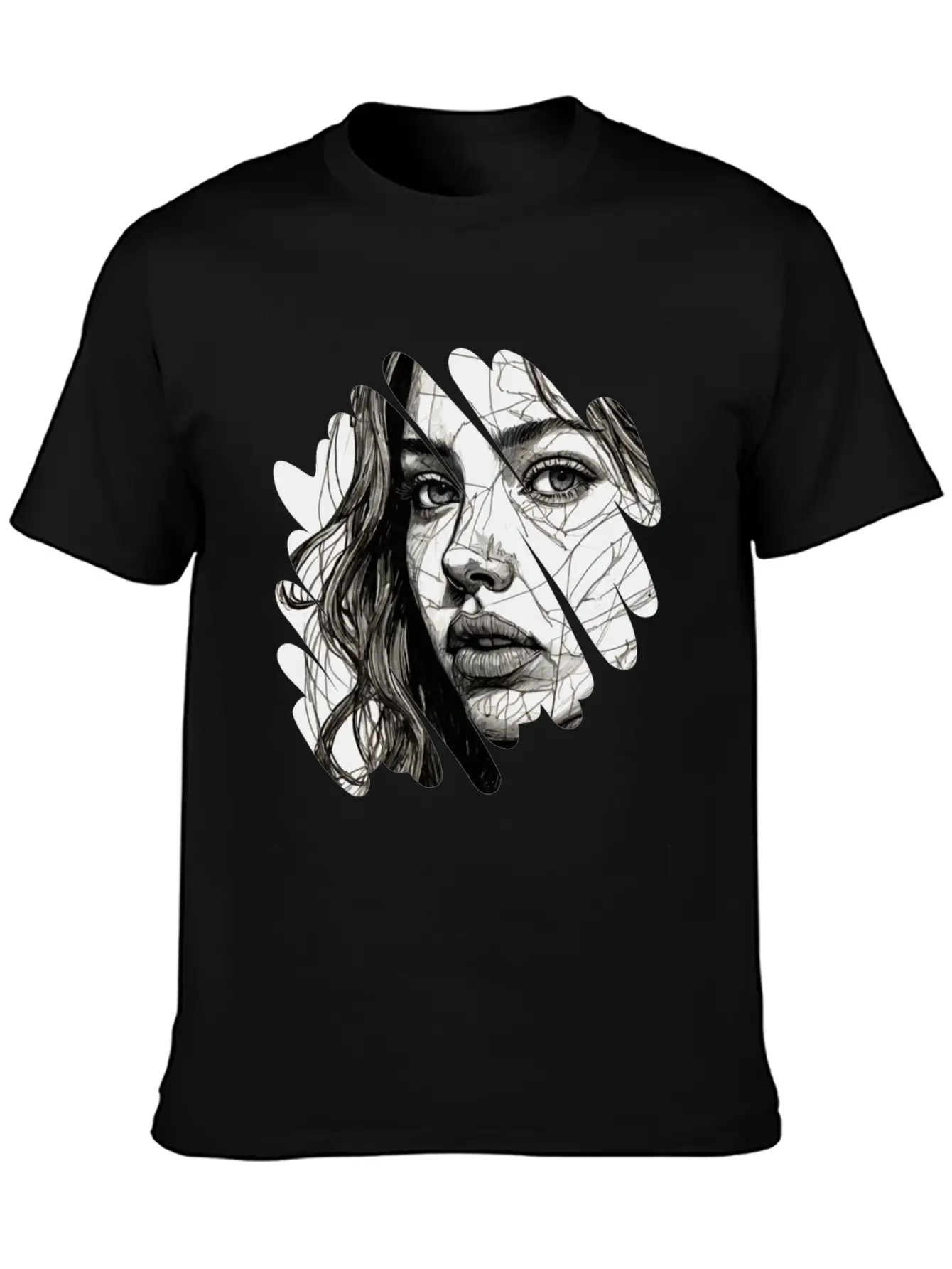 Black Typographic Self Care Unisex Short Sleeve Soft Cotton T-Shirt – Casual Everyday Wear