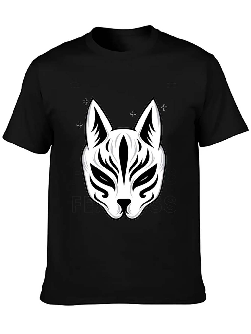 Black White Modern Fearless T Shirt Design Unisex Casual T-Shirt – Clean Design For Daily Comfort