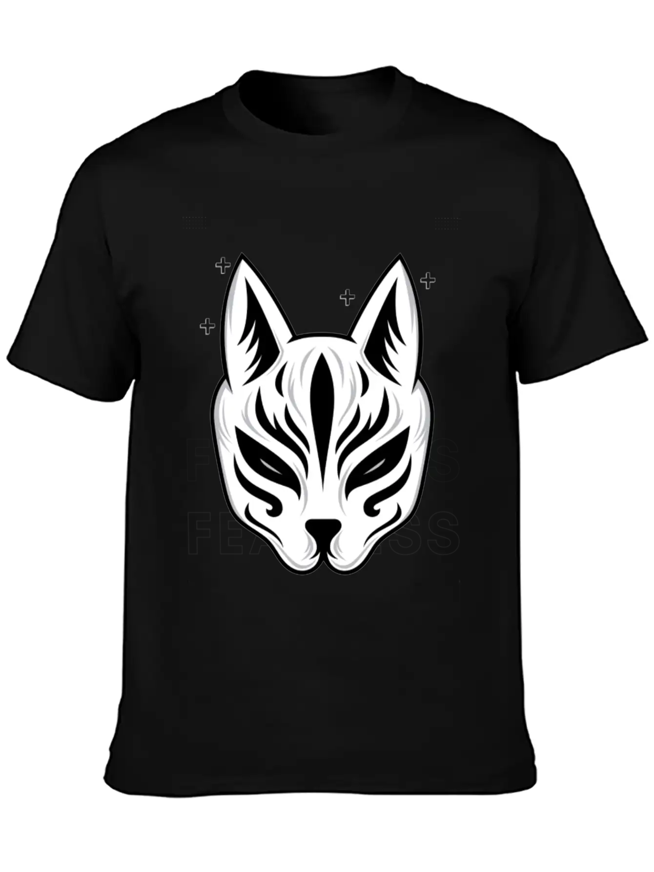 Black White Modern Fearless T Shirt Design Unisex Casual T-Shirt – Clean Design For Daily Comfort
