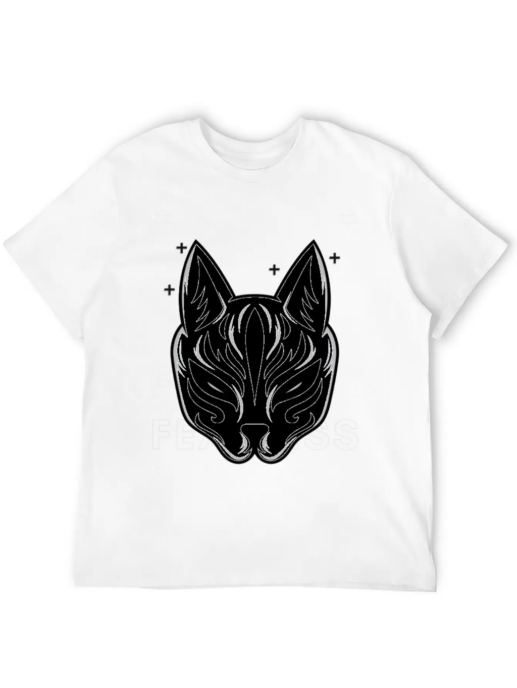 Black White Modern Fearless T Shirt Design Unisex Casual T-Shirt – Clean Design For Daily Comfort