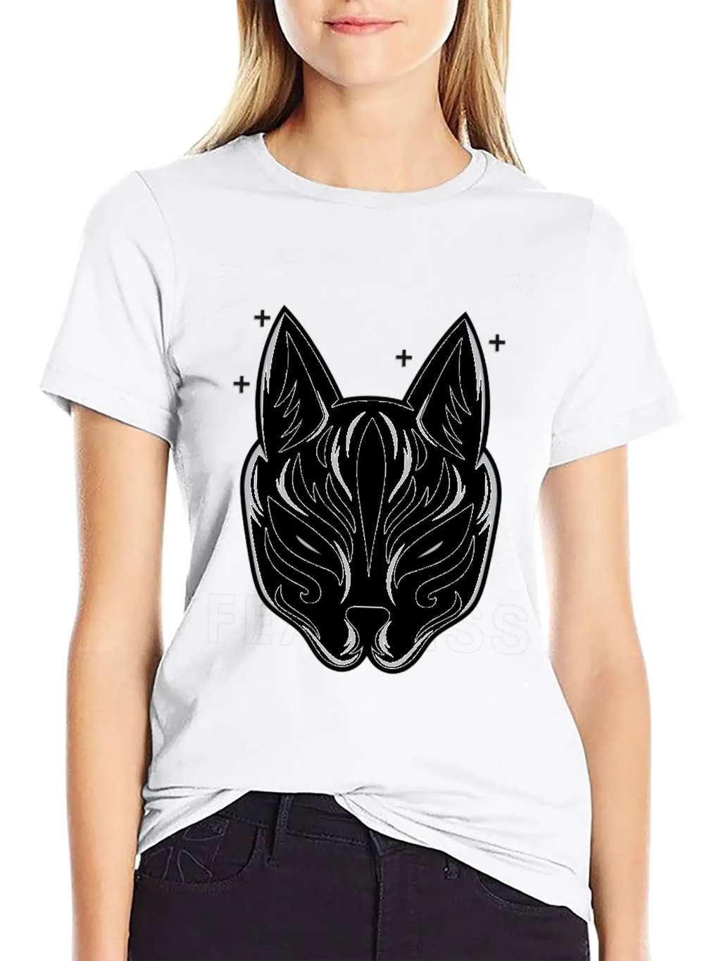 Black White Modern Fearless T Shirt Design Unisex Casual T-Shirt – Clean Design For Daily Comfort