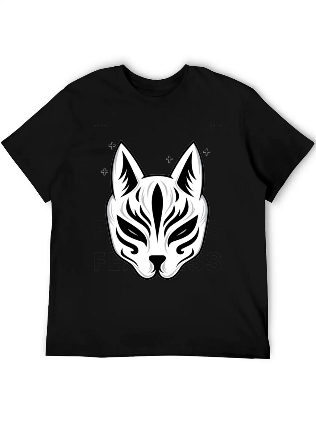 Black White Modern Fearless T Shirt Design Unisex Casual T-Shirt – Clean Design For Daily Comfort