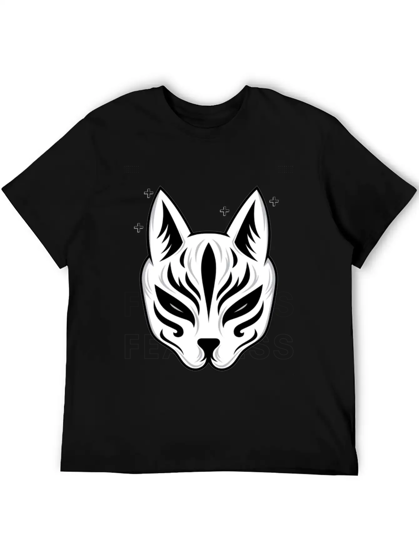 Black White Modern Fearless T Shirt Design Unisex Casual T-Shirt – Clean Design For Daily Comfort