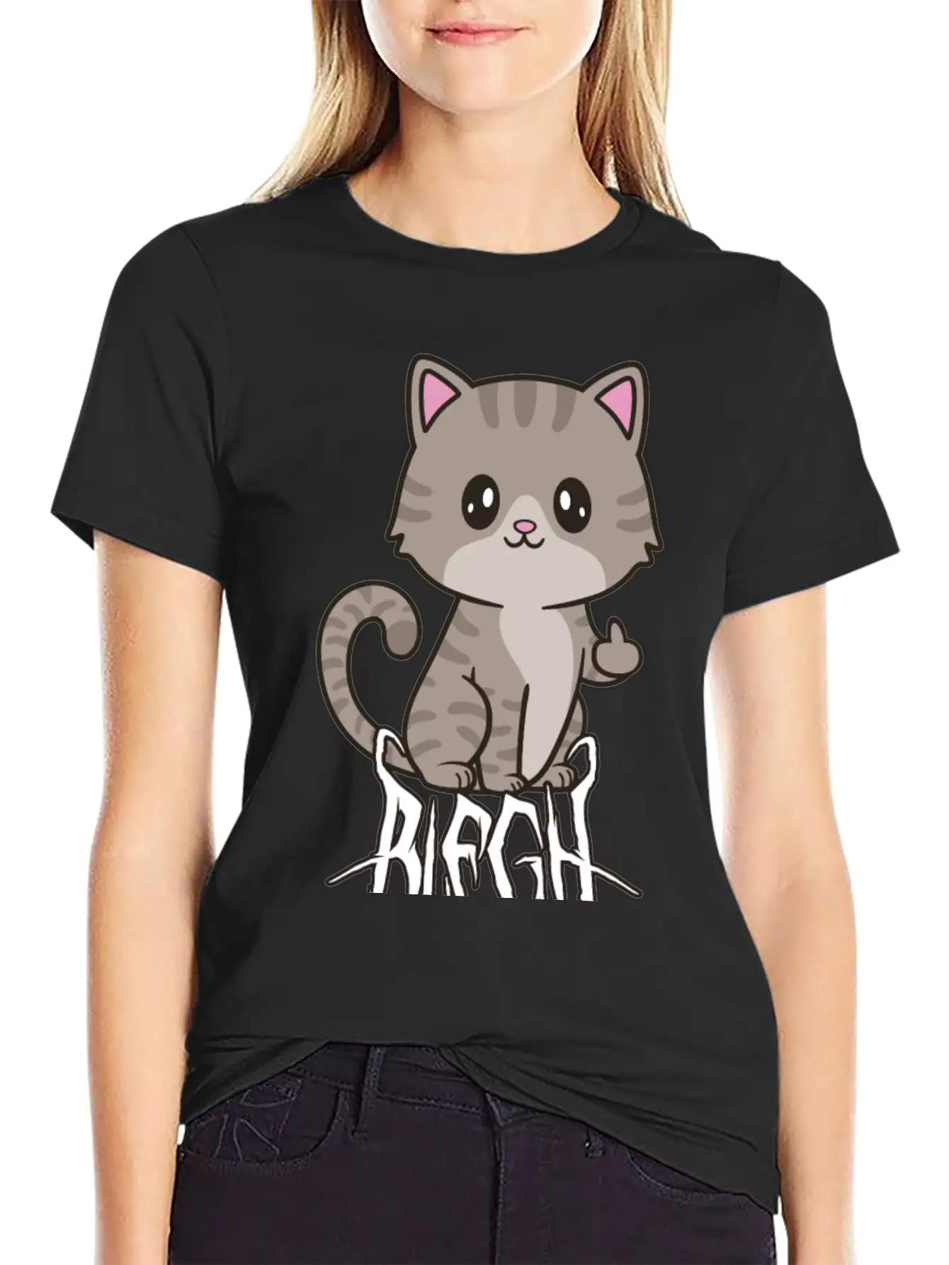 Blegh Cat Metal Metalcore Death Metal Unisex Casual T-Shirt – Clean Design For Daily Comfort