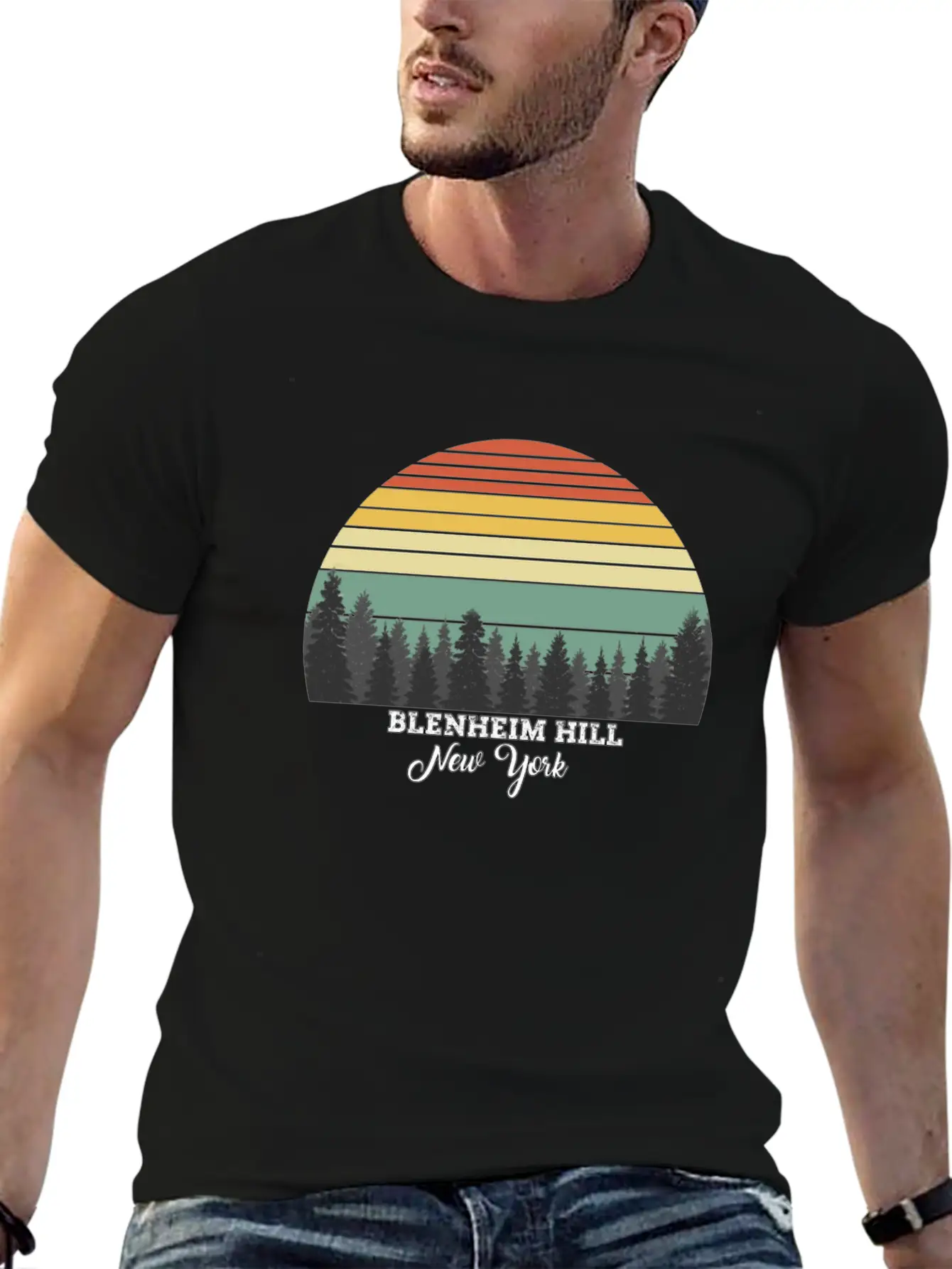Blenheim Hill New York Unisex Casual T-Shirt – Clean Design For Daily Comfort