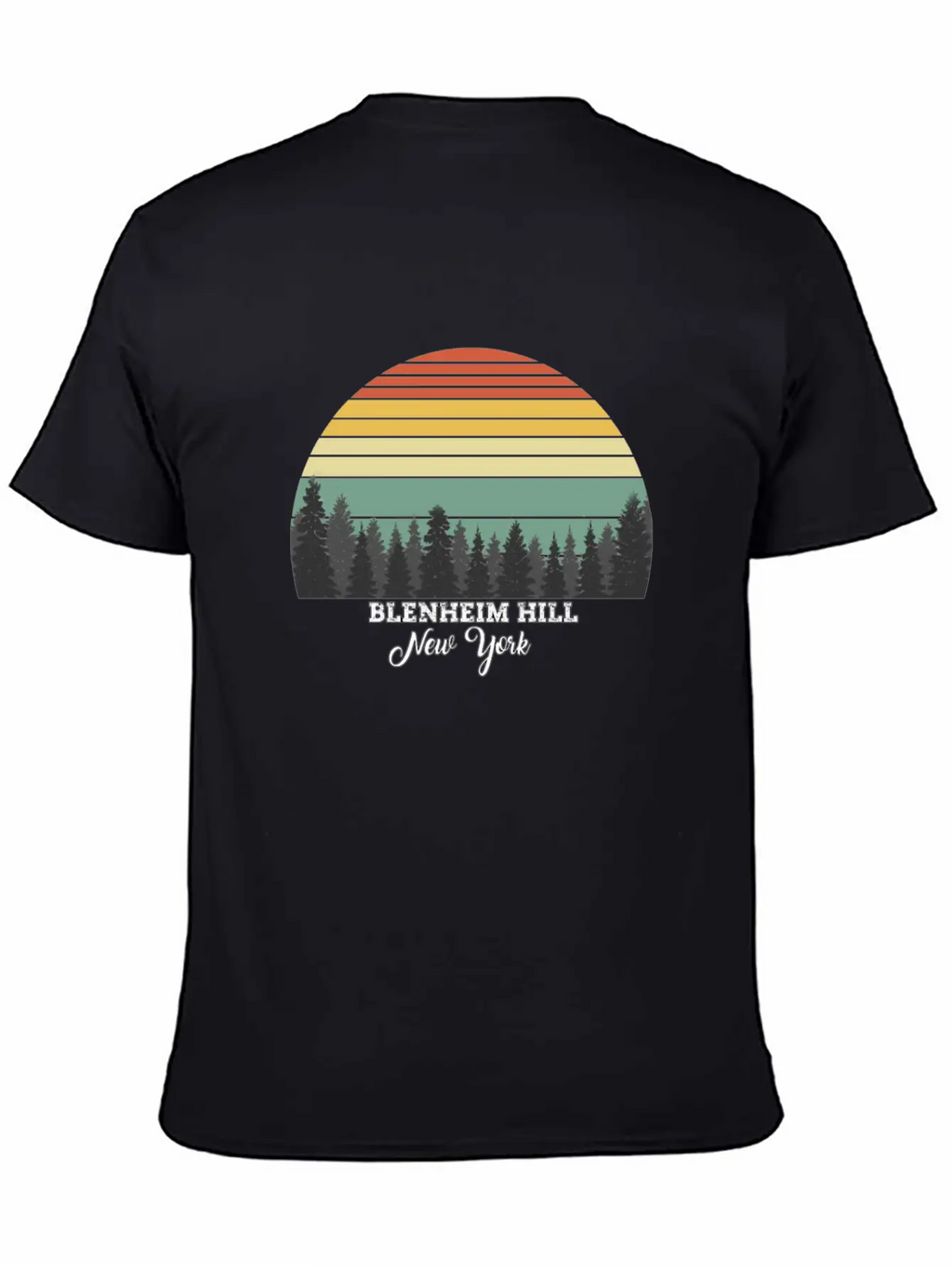 Blenheim Hill New York Unisex Casual T-Shirt – Clean Design For Daily Comfort