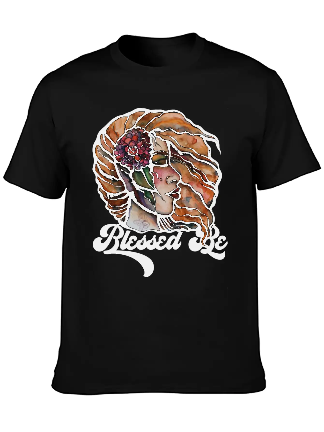 Blessed Be Goddess Unisex Casual T-Shirt – Clean Design For Daily Comfort