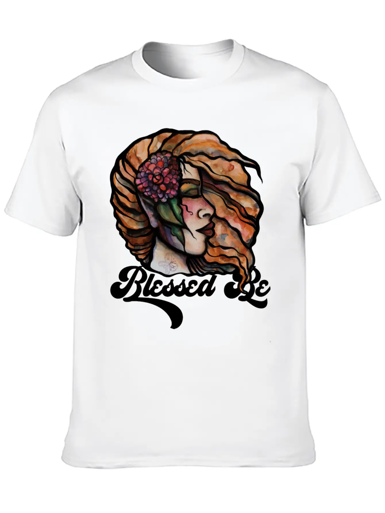 Blessed Be Goddess Unisex Casual T-Shirt – Clean Design For Daily Comfort