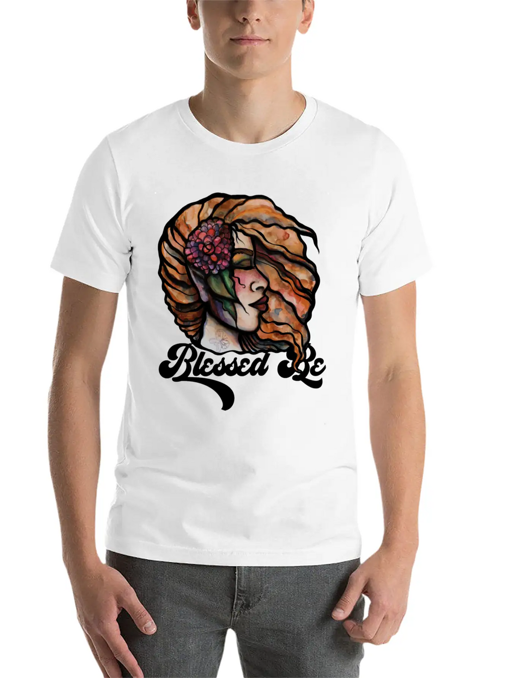 Blessed Be Goddess Unisex Casual T-Shirt – Clean Design For Daily Comfort
