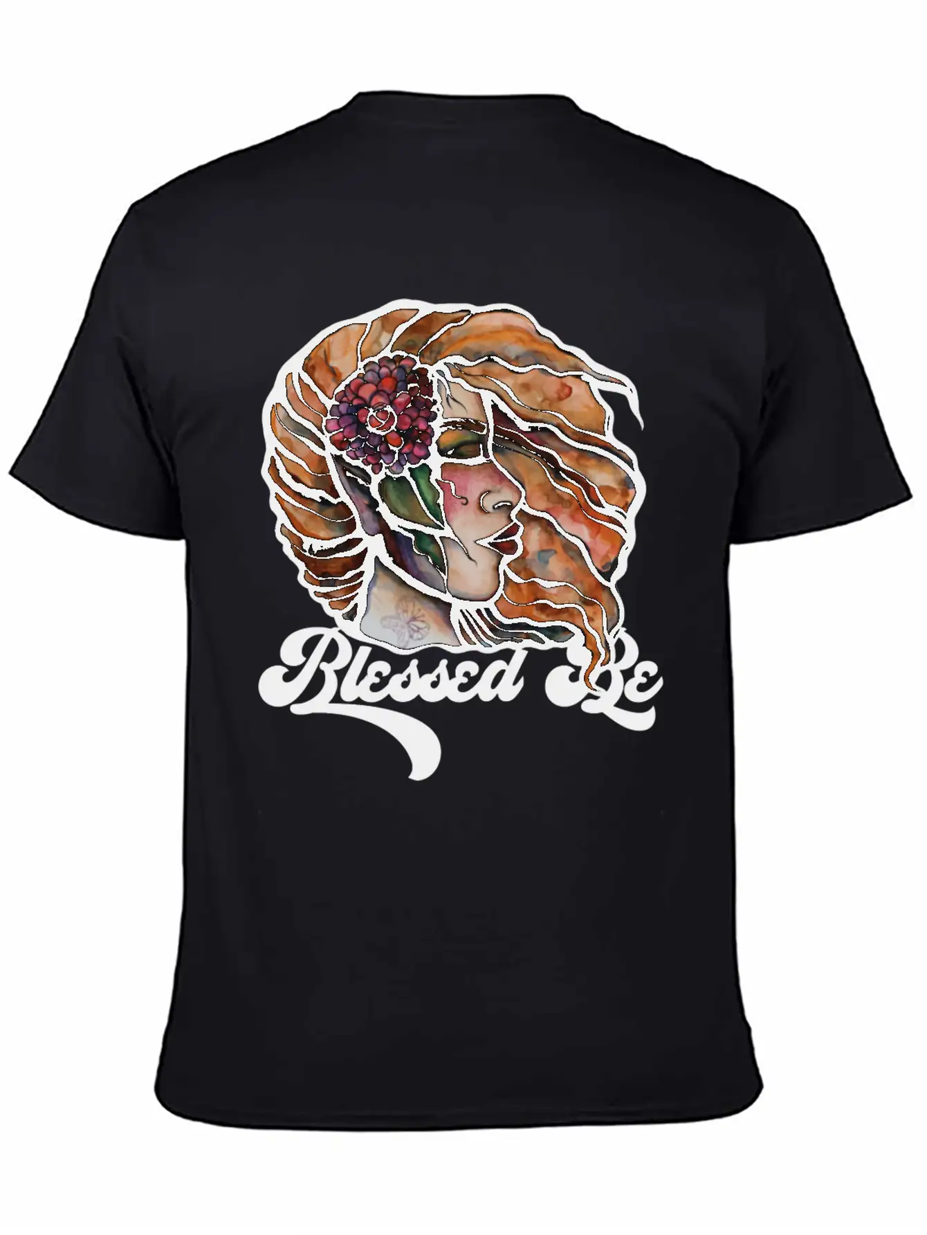 Blessed Be Goddess Unisex Casual T-Shirt – Clean Design For Daily Comfort