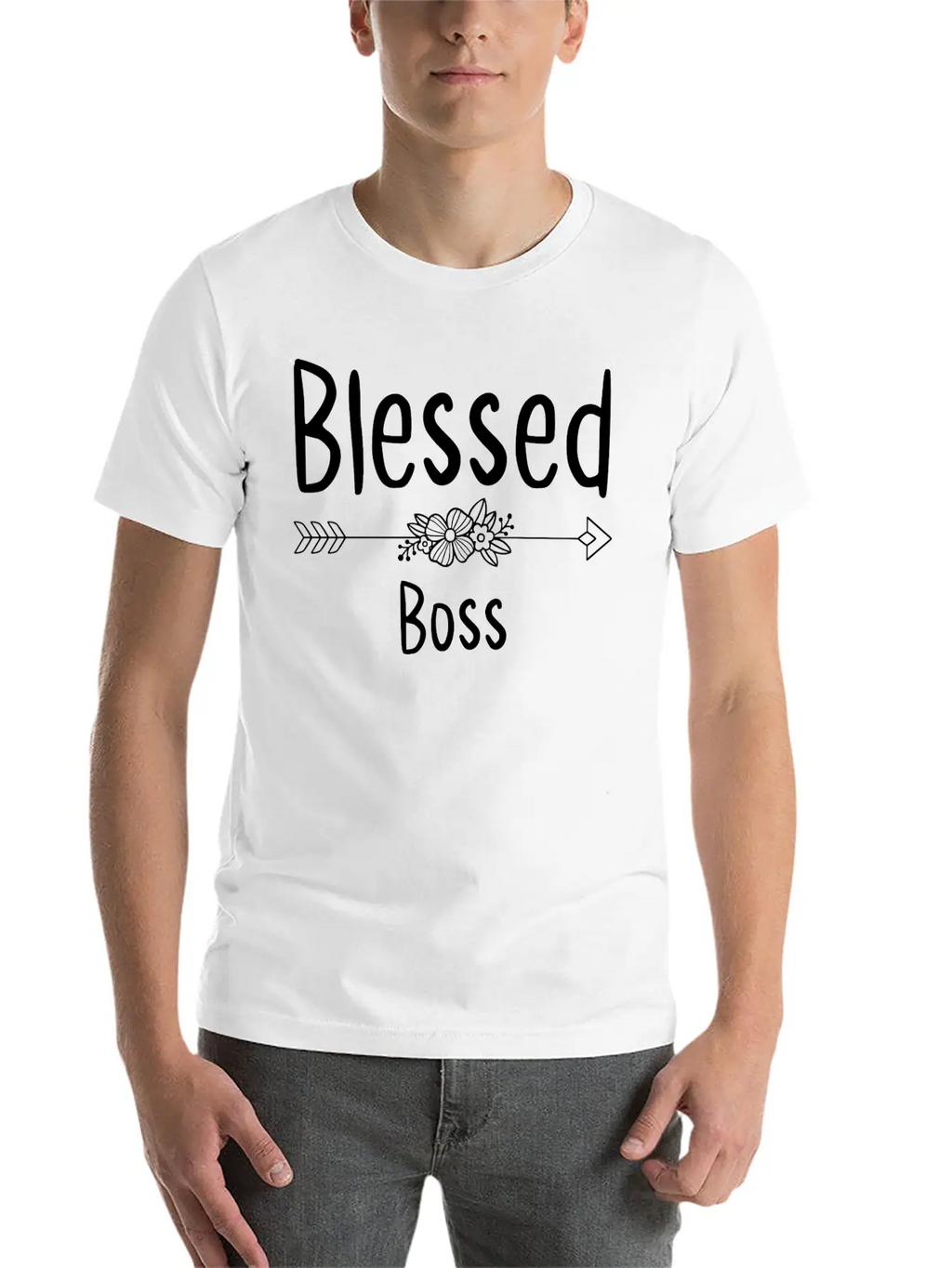 Blessed Boss Stylish Everyday T-Shirt – Unisex Basic Cotton Tee