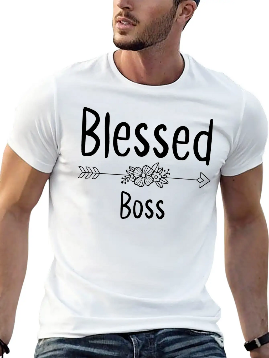 Blessed Boss Stylish Everyday T-Shirt – Unisex Basic Cotton Tee