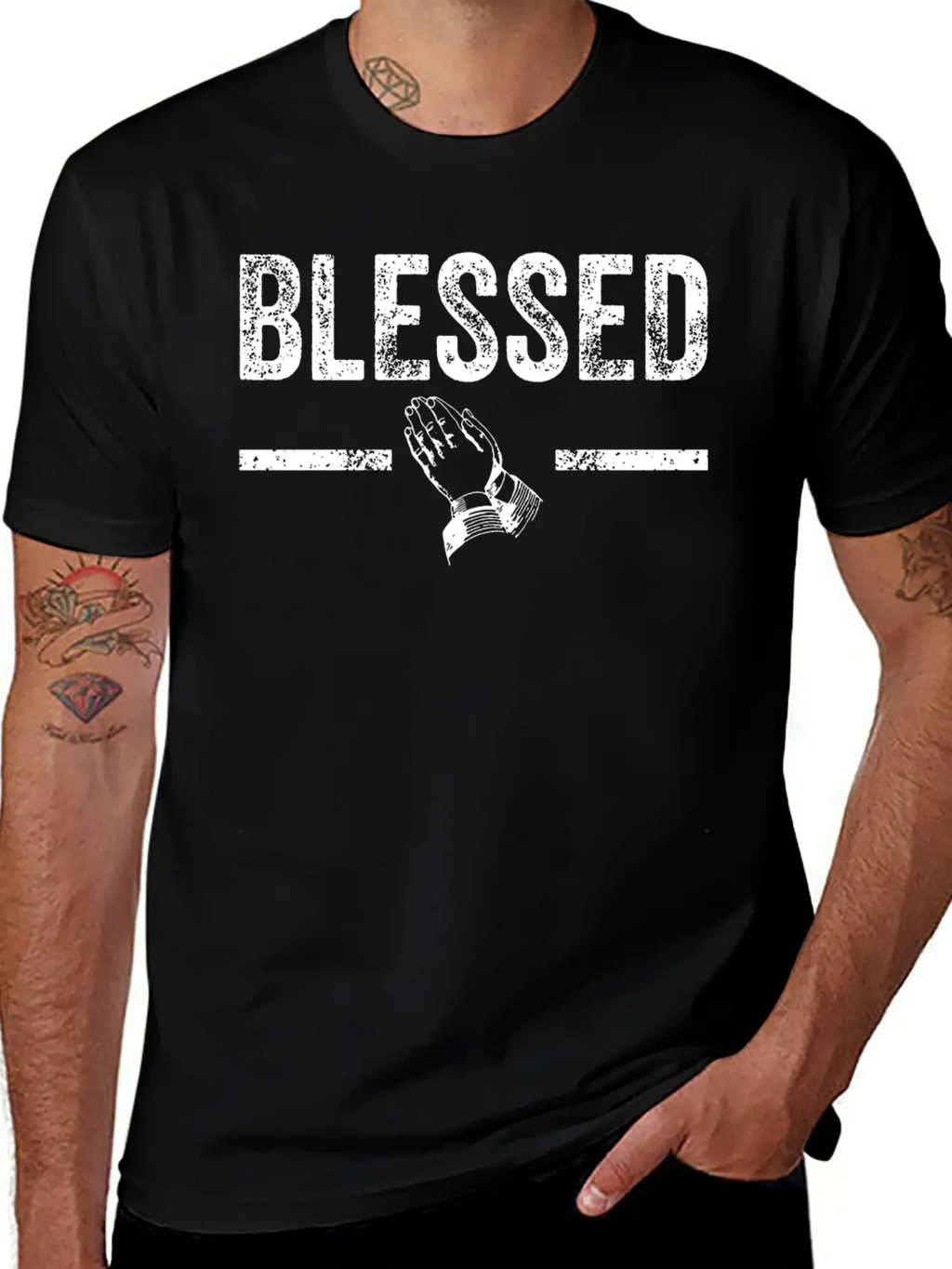 Blessed Breathable Soft Cotton T-Shirt – Timeless Casual Look