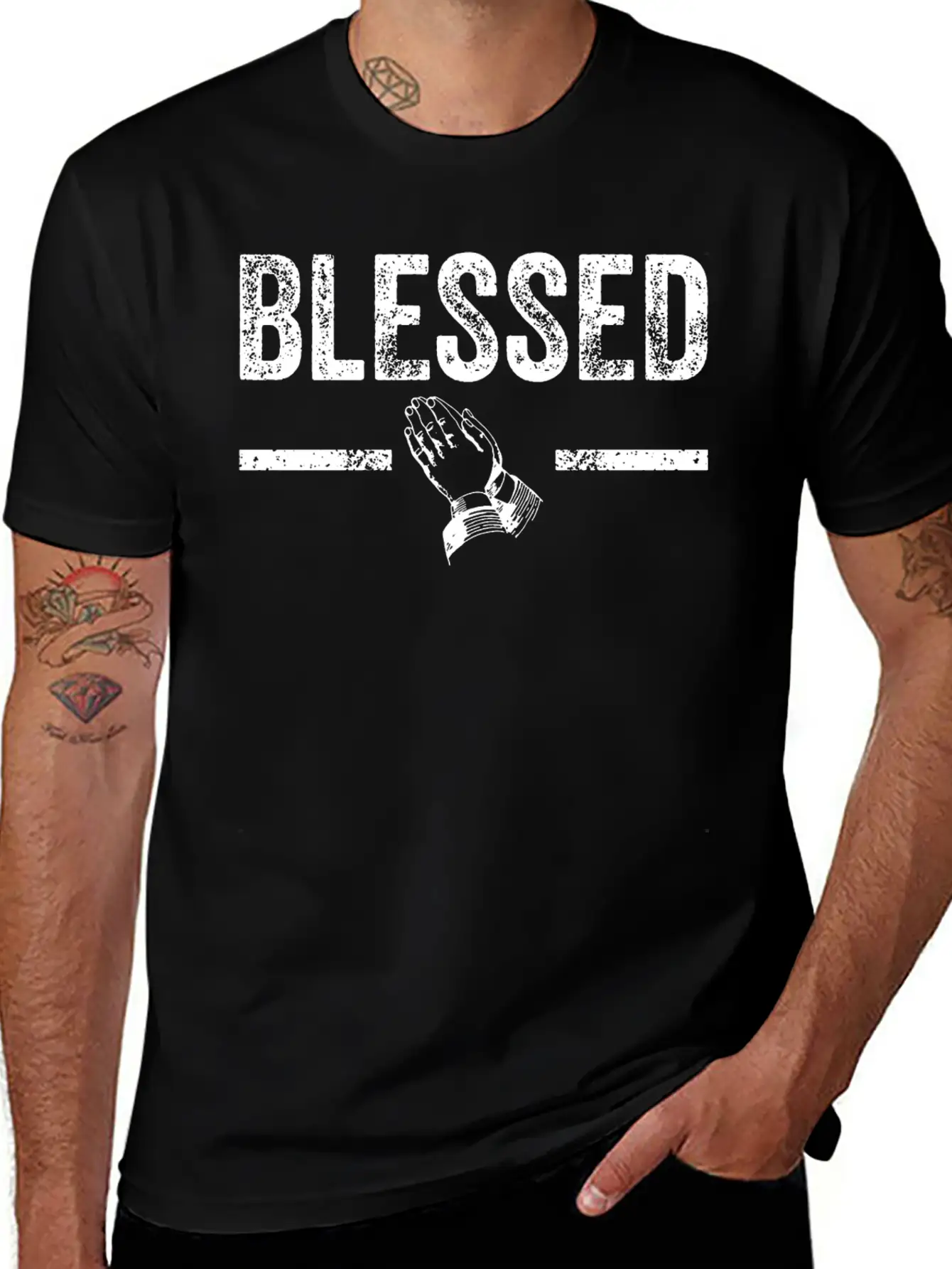 Blessed Breathable Soft Cotton T-Shirt – Timeless Casual Look