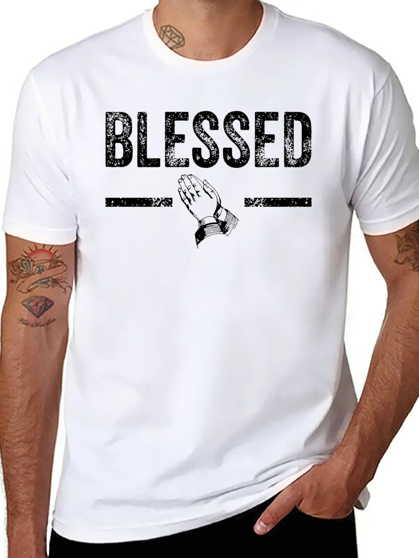 Blessed Breathable Soft Cotton T-Shirt – Timeless Casual Look