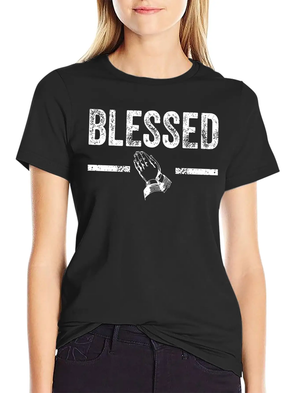 Blessed Breathable Soft Cotton T-Shirt – Timeless Casual Look