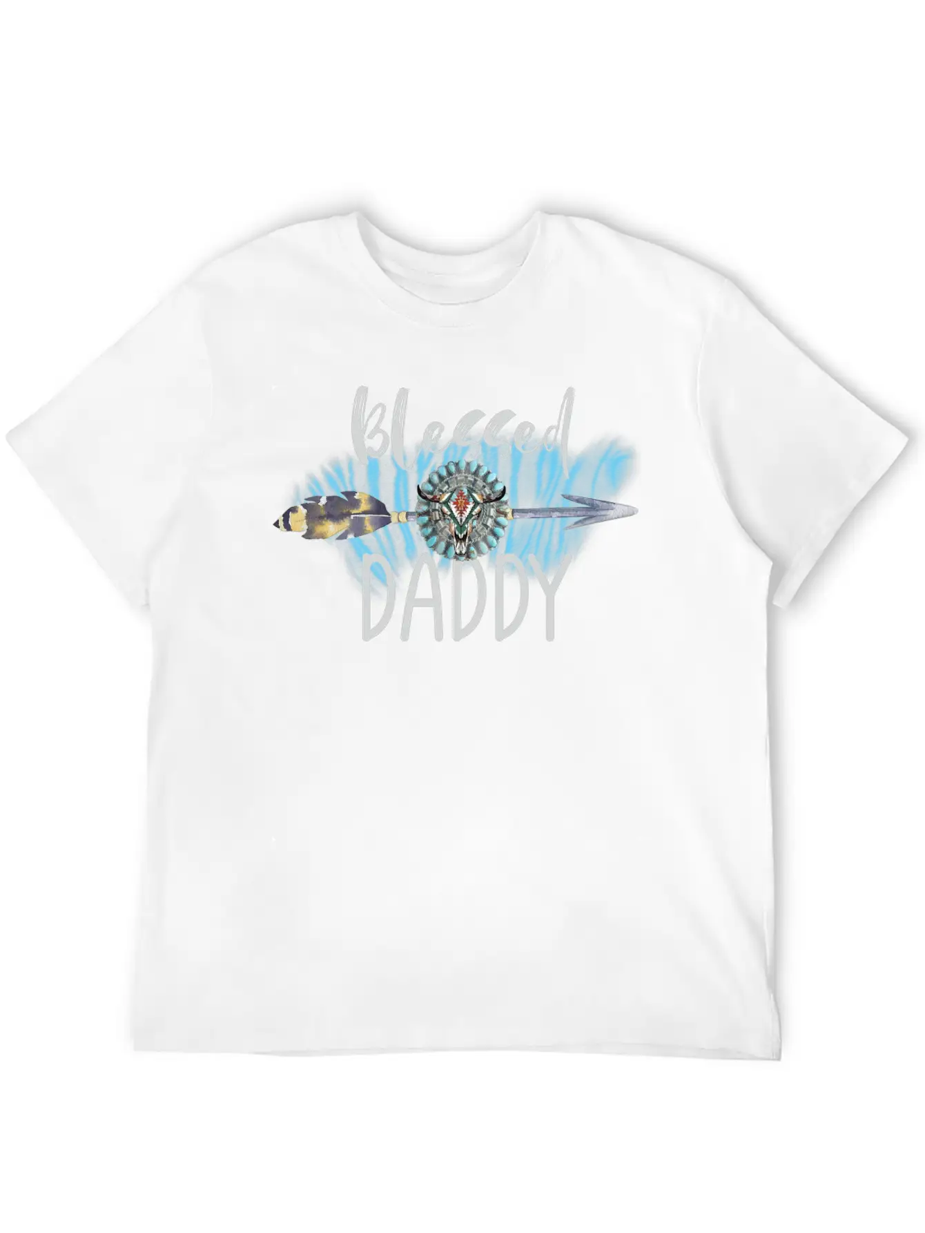 BLESSED Dad Unisex Short Sleeve Soft Cotton T-Shirt – Casual Everyday Wear