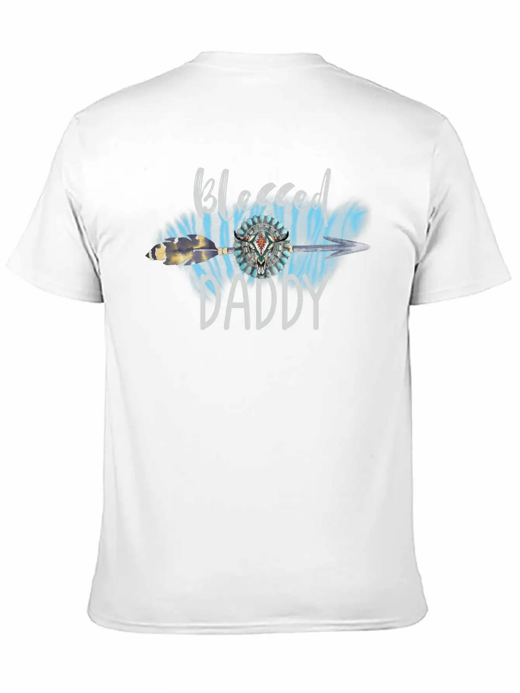 BLESSED Dad Unisex Short Sleeve Soft Cotton T-Shirt – Casual Everyday Wear