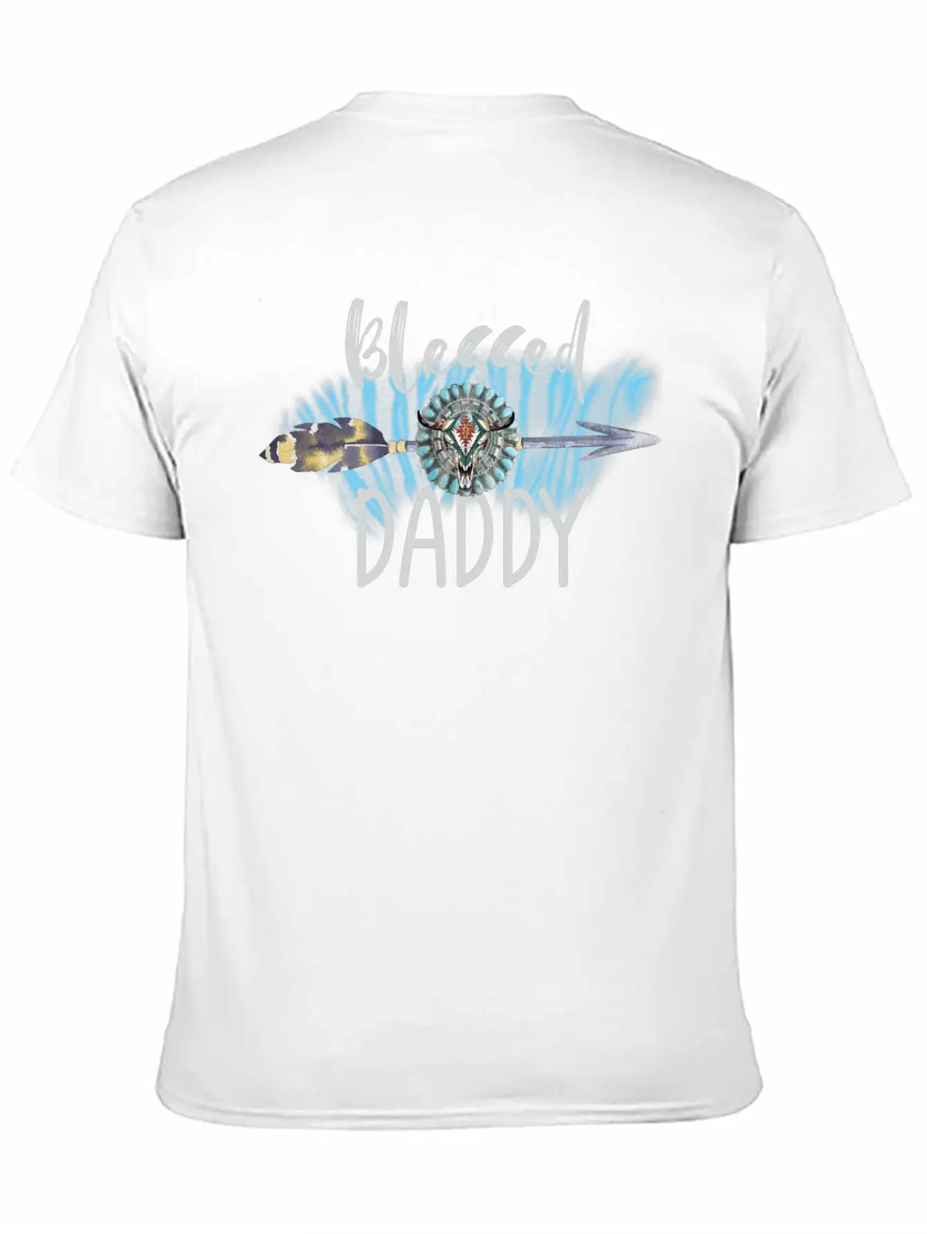 BLESSED Dad Unisex Short Sleeve Soft Cotton T-Shirt – Casual Everyday Wear