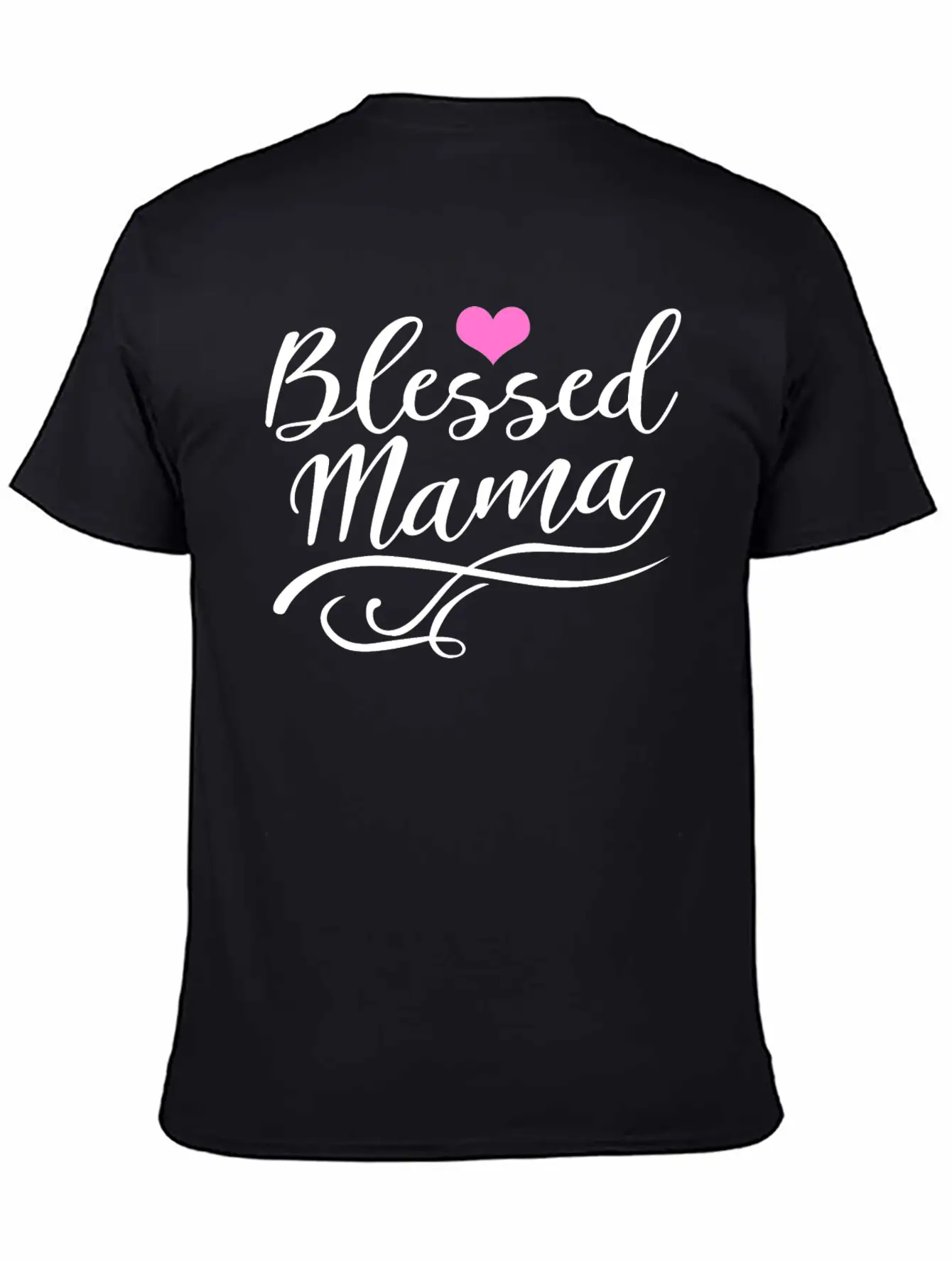 Blessed Mama Casual Graphic T-Shirt – Simple And Comfortable Daily Wear