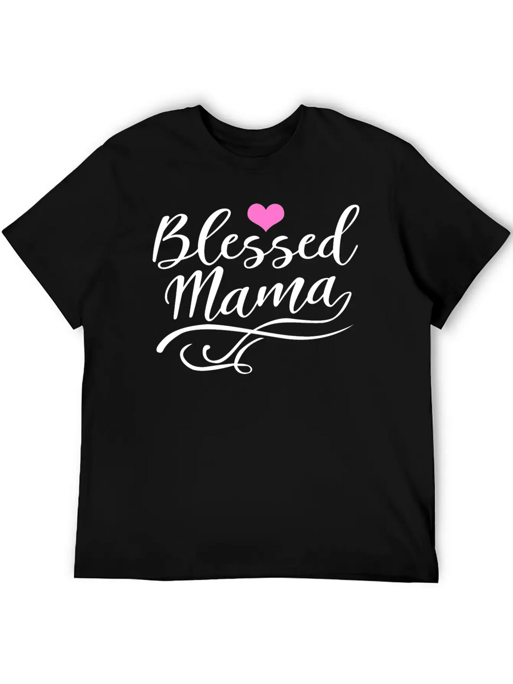 Blessed Mama Casual Graphic T-Shirt – Simple And Comfortable Daily Wear