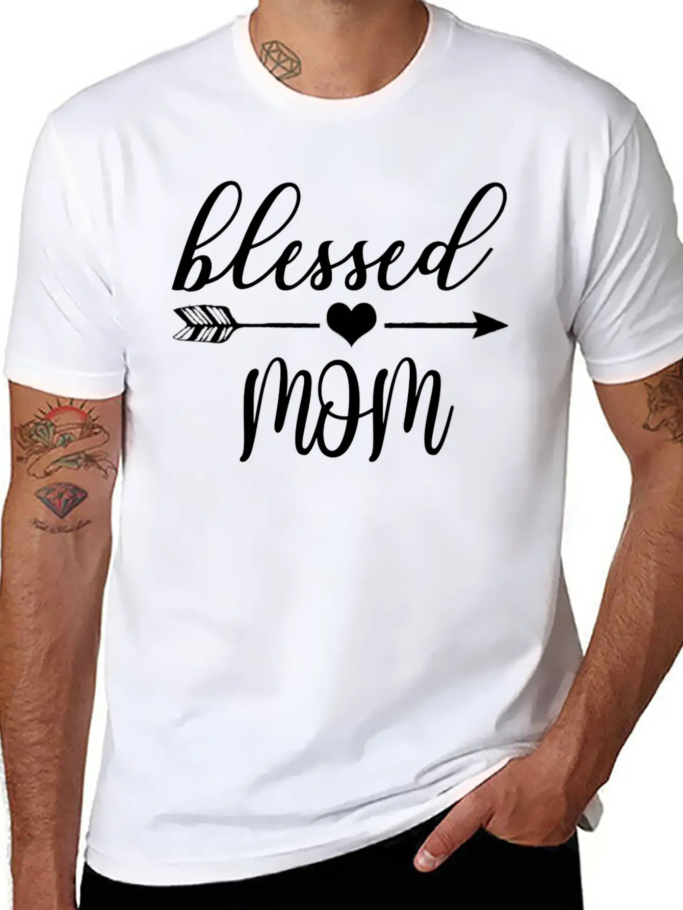 Blessed Mom / Blessed Mom T-Shirt Essential Cotton Tee For Daily Outfits – Unisex Style