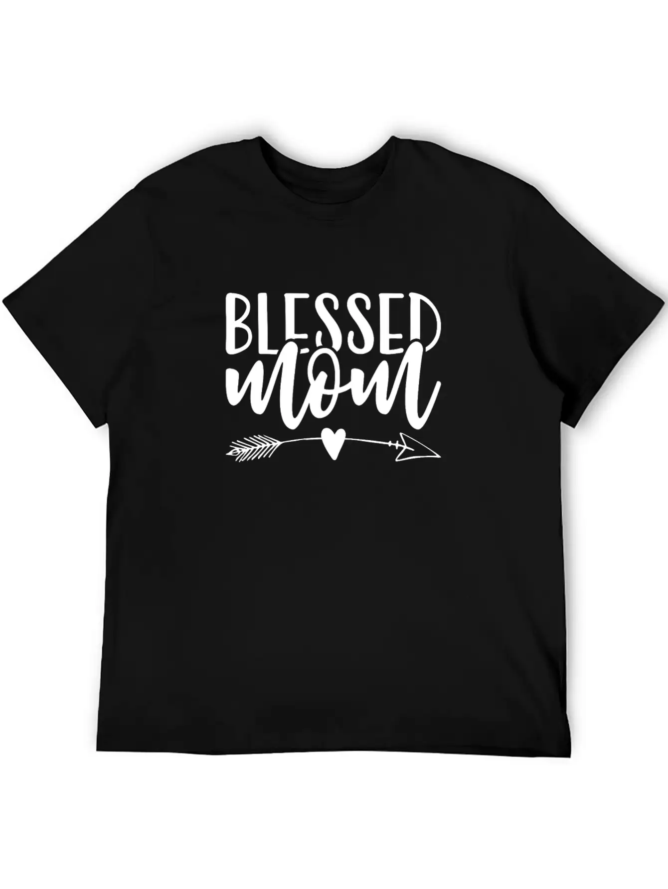 Blessed Mom Classic Fit Graphic Tee For Daily Comfort – Unisex Cotton Shirt