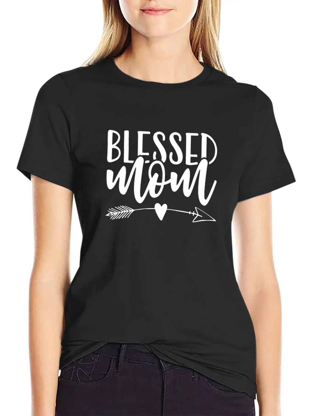 Blessed Mom Classic Fit Graphic Tee For Daily Comfort – Unisex Cotton Shirt