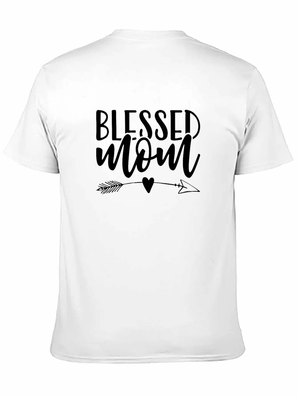 Blessed Mom Classic Fit Graphic Tee For Daily Comfort – Unisex Cotton Shirt