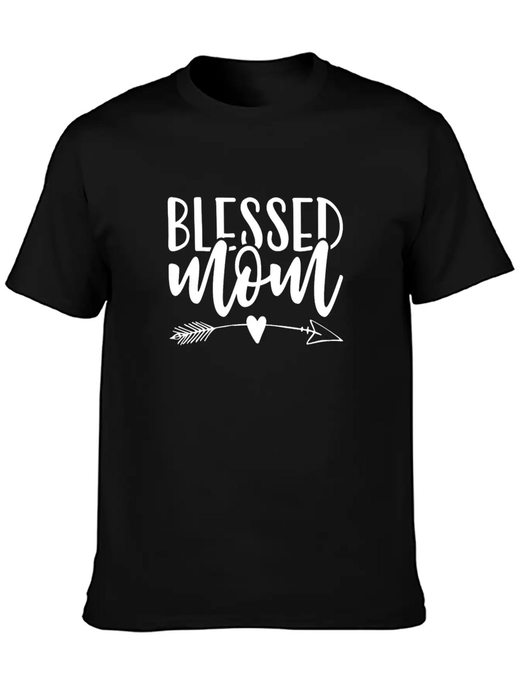 Blessed Mom Classic Fit Graphic Tee For Daily Comfort – Unisex Cotton Shirt