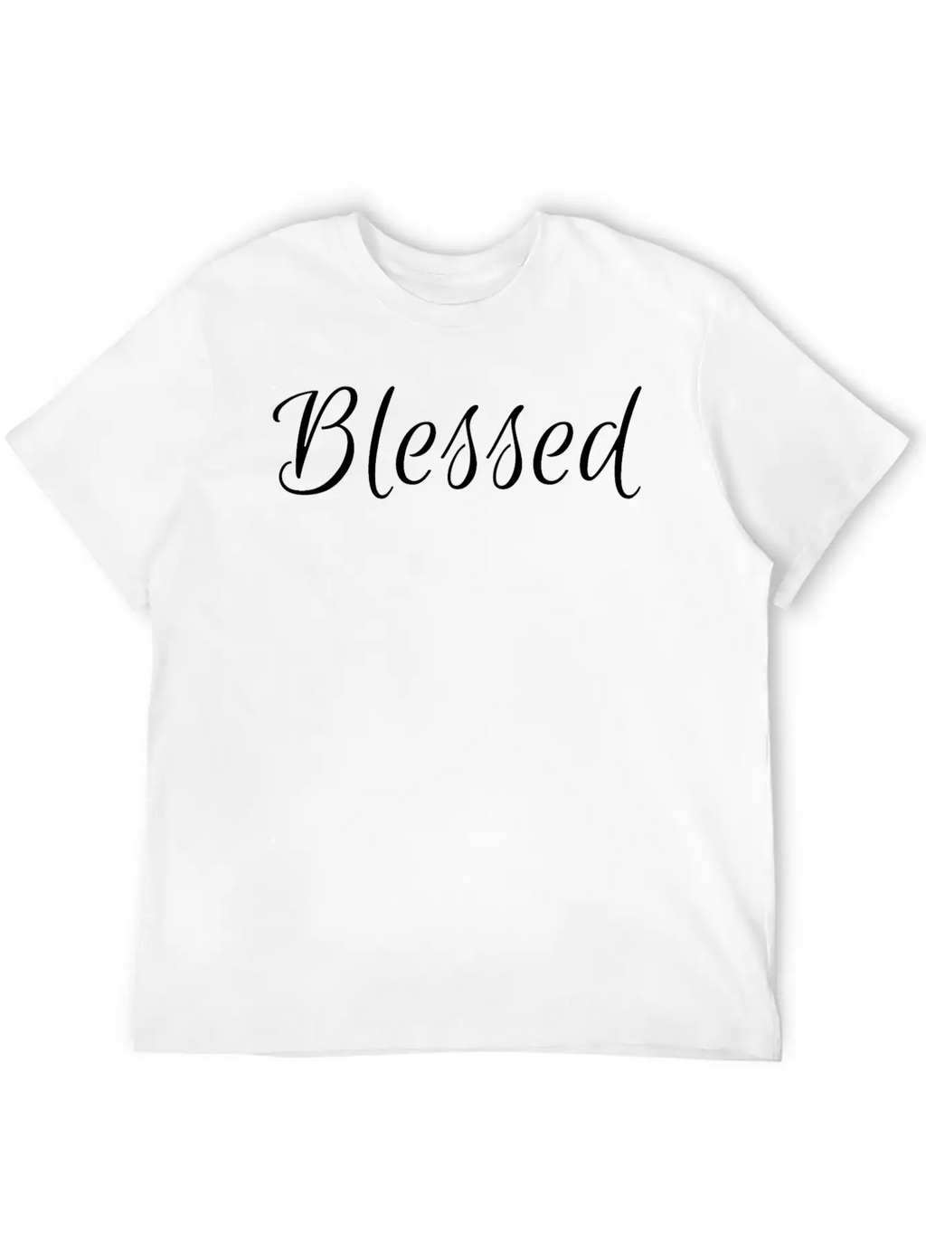 Blessed Unisex Short Sleeve Soft Cotton T-Shirt – Casual Everyday Wear