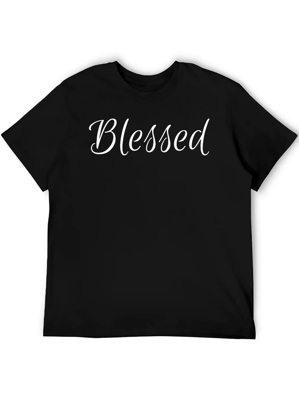 Blessed Unisex Short Sleeve Soft Cotton T-Shirt – Casual Everyday Wear