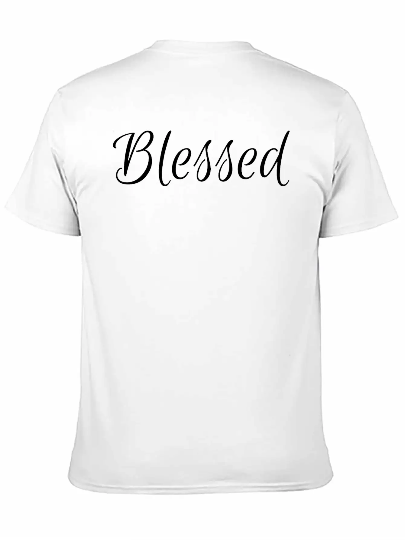 Blessed Unisex Short Sleeve Soft Cotton T-Shirt – Casual Everyday Wear