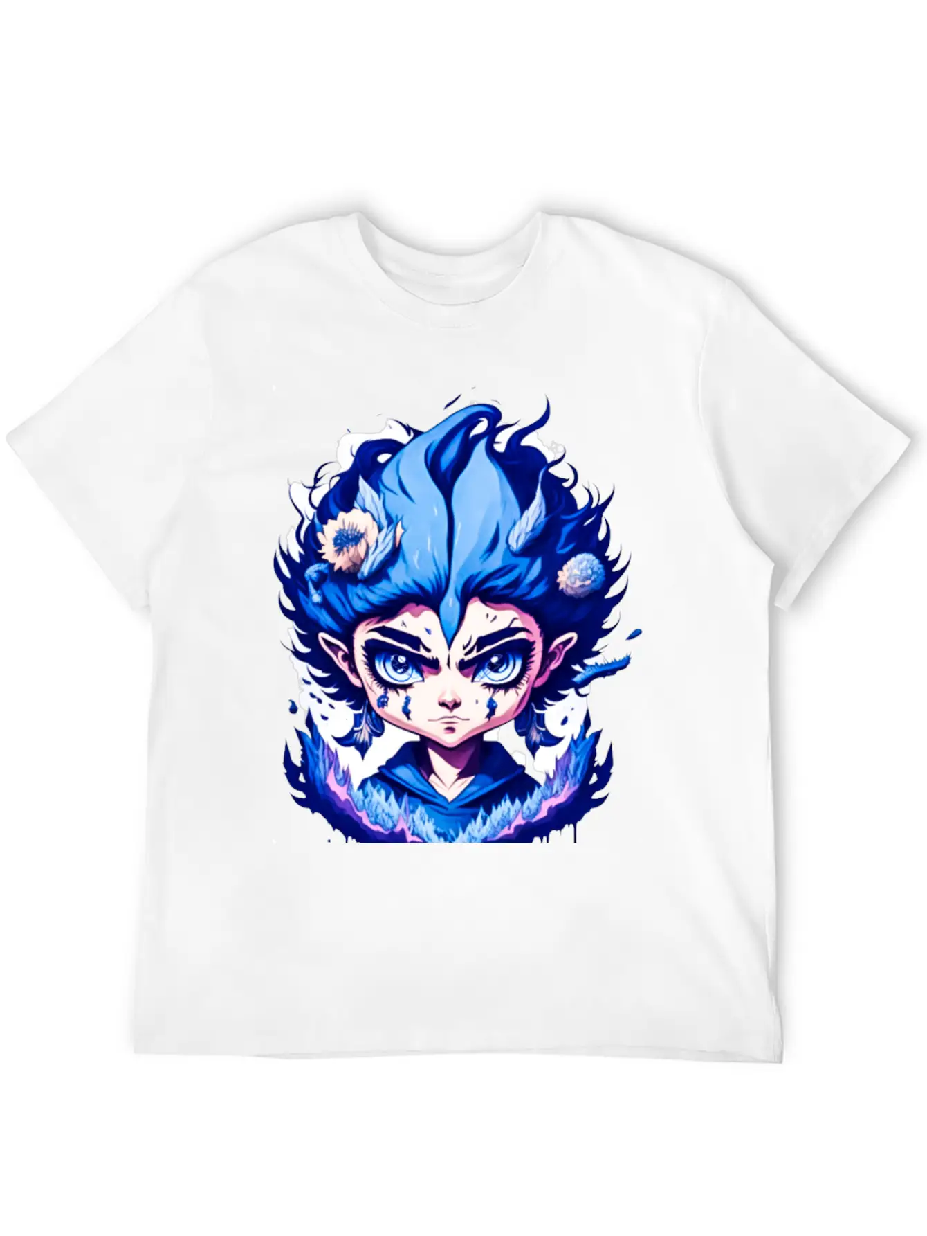 Bleu Energy Man,bolt Unisex Casual T-Shirt – Clean Design For Daily Comfort