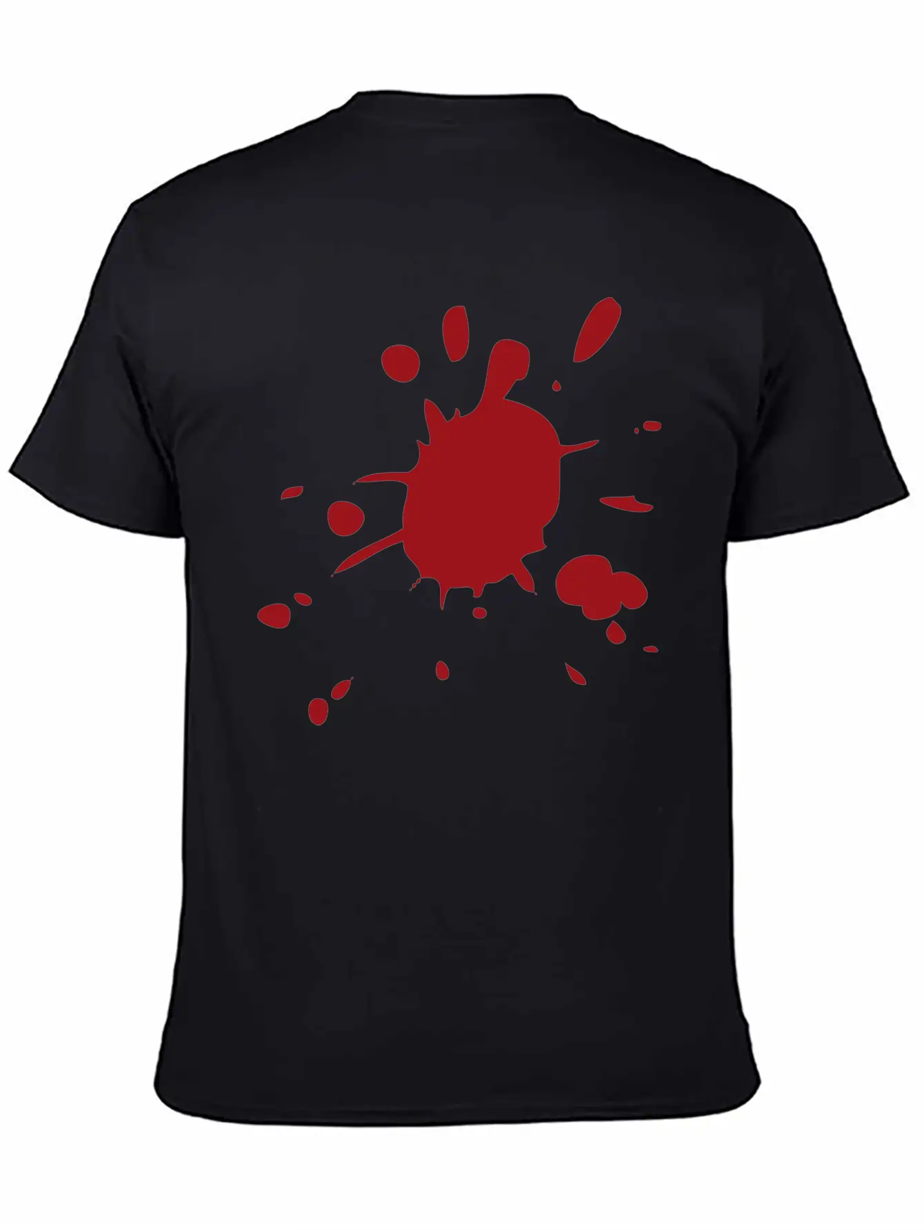 Blood Splatter Breathable Soft Cotton T-Shirt – Timeless Casual Look