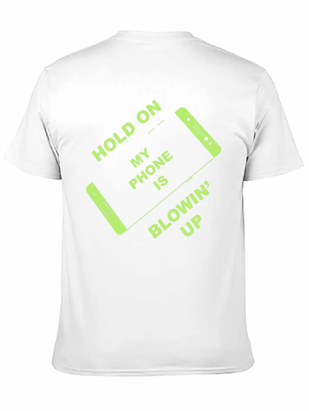 Blowin' Up (Note 7) Casual Graphic T-Shirt – Simple And Comfortable Daily Wear