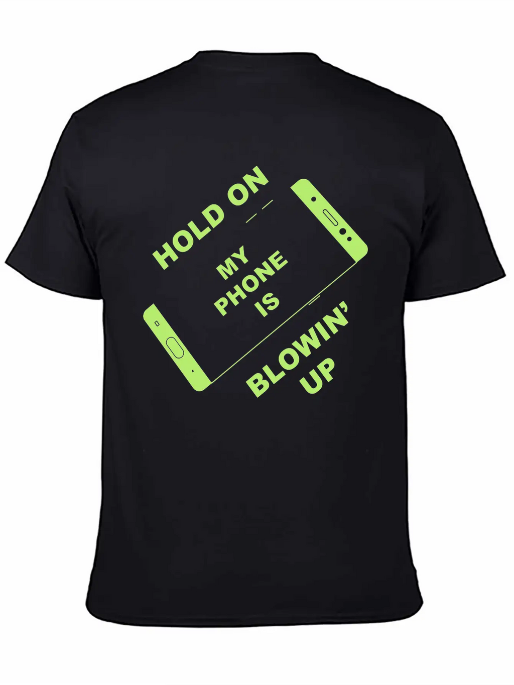 Blowin' Up (Note 7) Casual Graphic T-Shirt – Simple And Comfortable Daily Wear