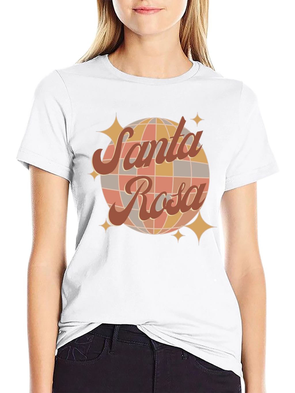 Retro Santa Rosa Graphic T-Shirt