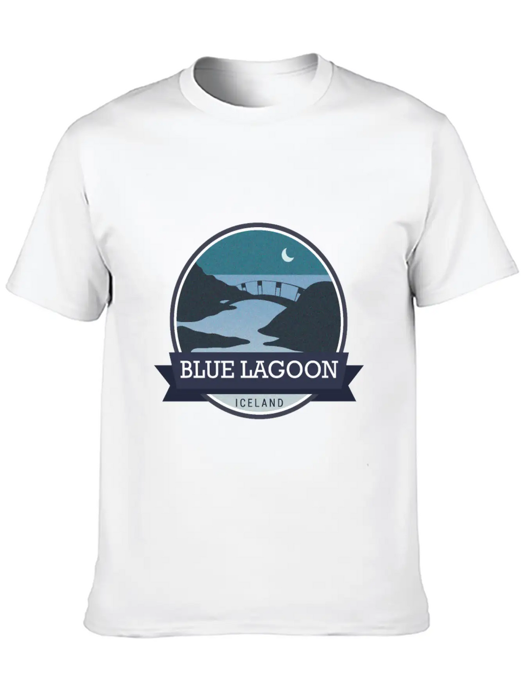 Blue Lagoon - Iceland Essential Cotton Tee For Daily Outfits – Unisex Style