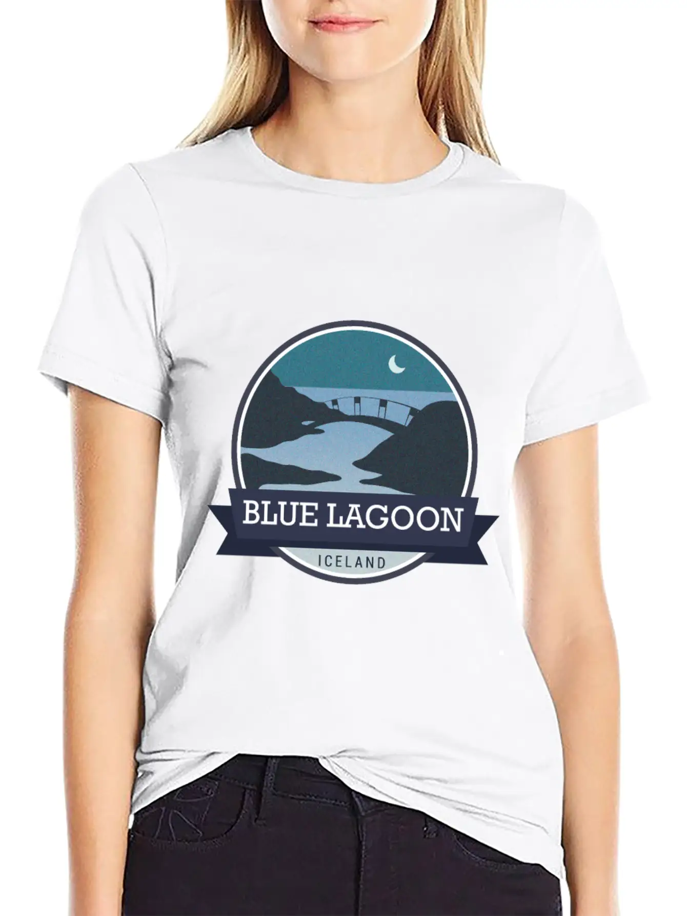 Blue Lagoon - Iceland Essential Cotton Tee For Daily Outfits – Unisex Style
