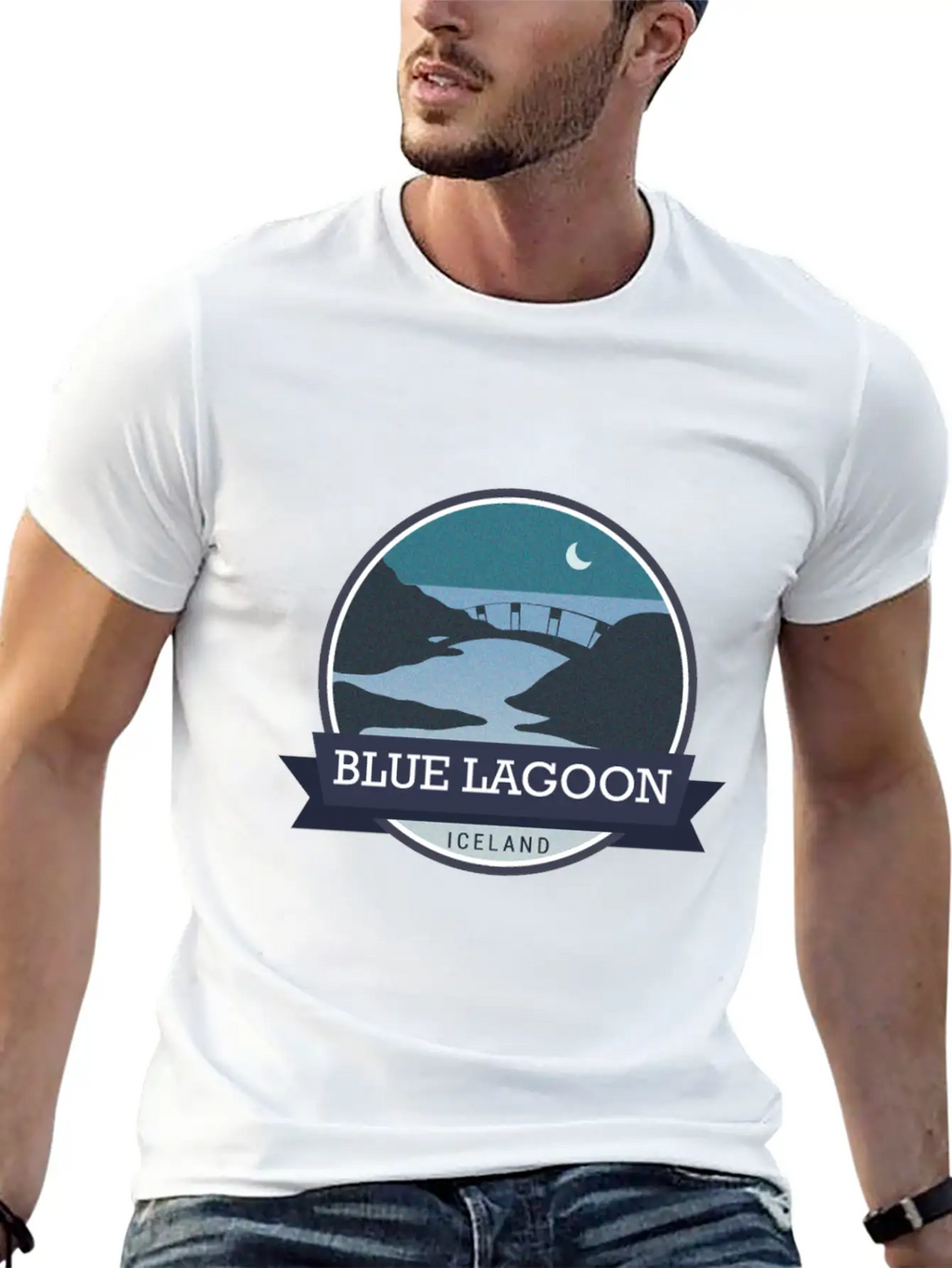 Blue Lagoon - Iceland Essential Cotton Tee For Daily Outfits – Unisex Style