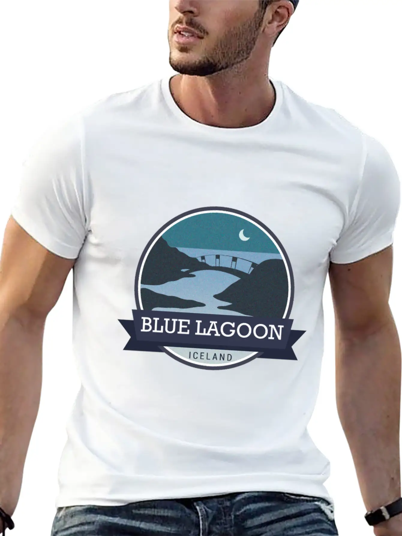 Blue Lagoon - Iceland Essential Cotton Tee For Daily Outfits – Unisex Style