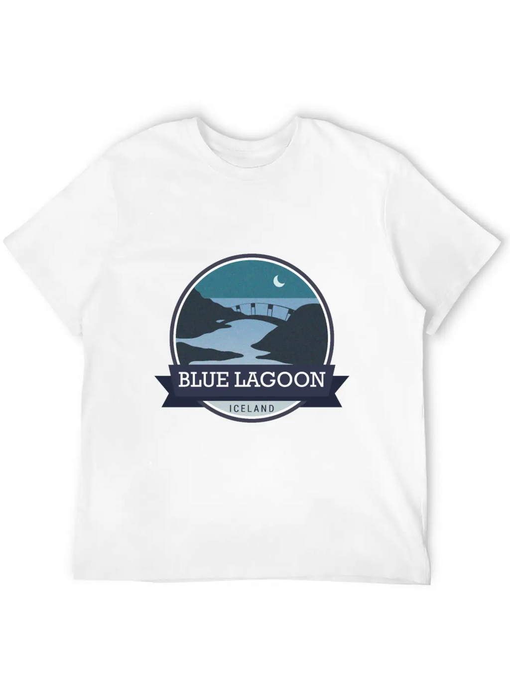 Blue Lagoon - Iceland Essential Cotton Tee For Daily Outfits – Unisex Style