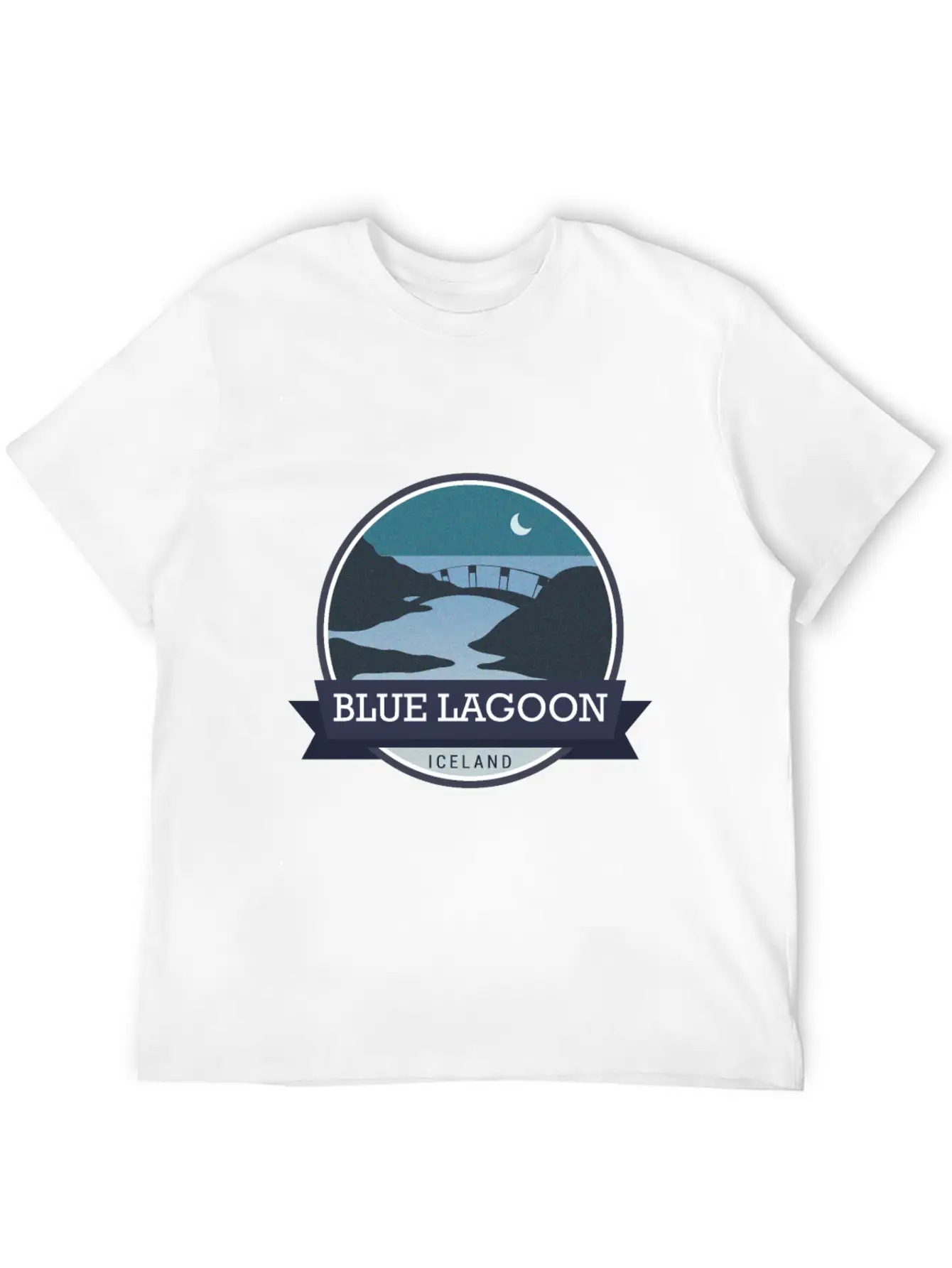 Blue Lagoon - Iceland Essential Cotton Tee For Daily Outfits – Unisex Style