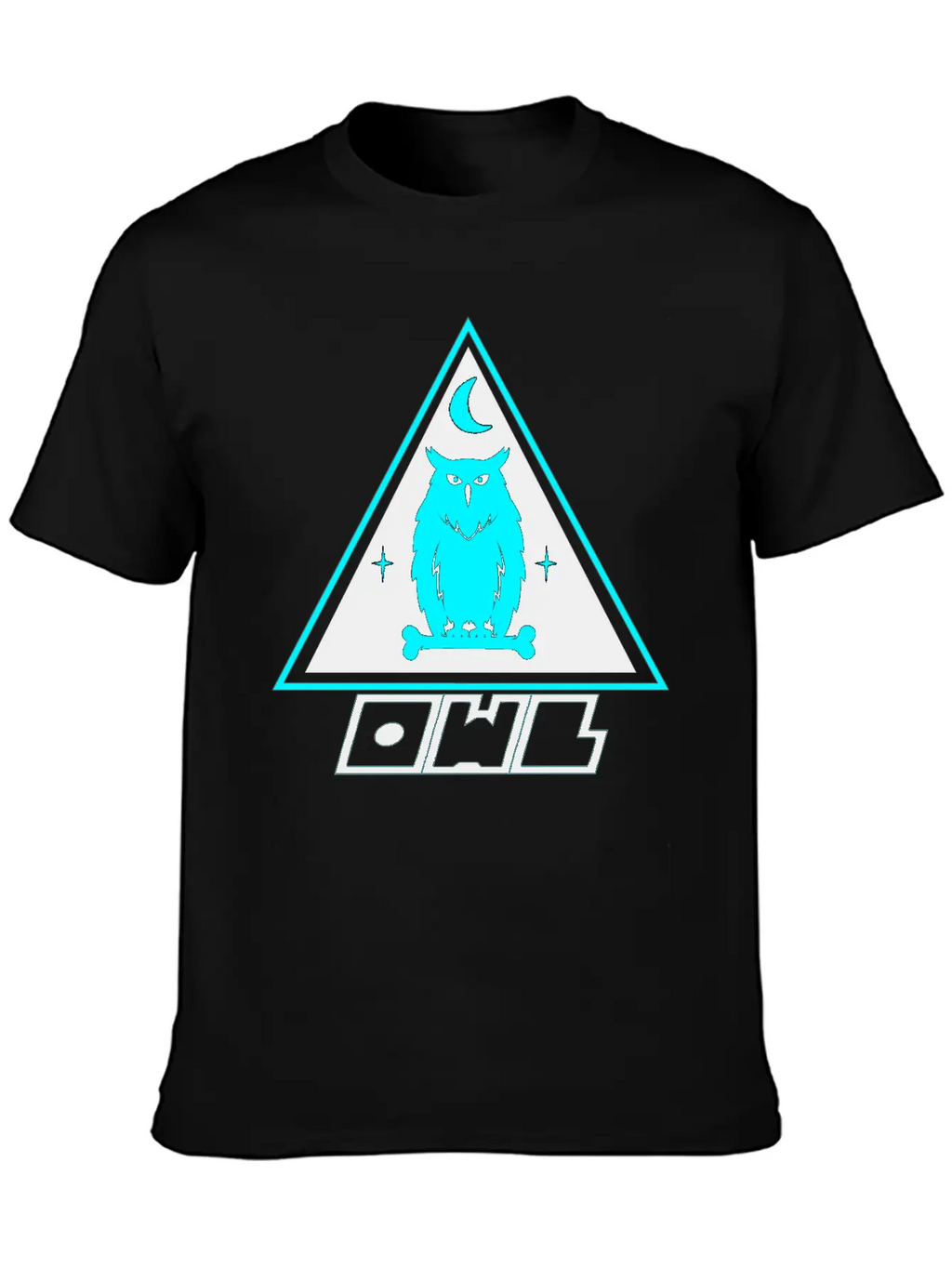 Blue Owl Casual Graphic T-Shirt – Simple And Comfortable Daily Wear